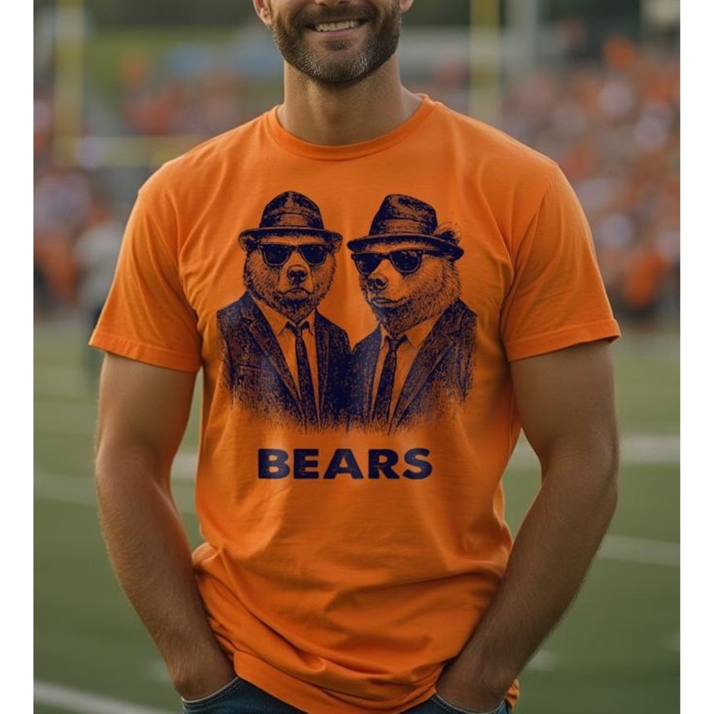 Chicago Football Fan Shirt  Game Day Tee Gift For Bears